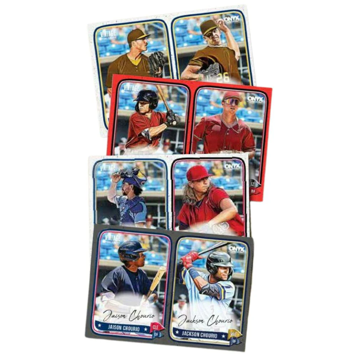 2024 ONYX Vintage Extended Series Baseball Hobby Pack (5 Cards)