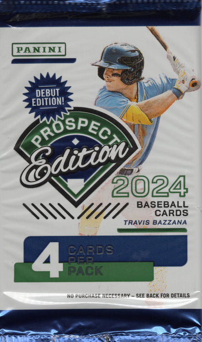 2024 Panini Prospect Edition Baseball Blaster Pack (4 Cards)