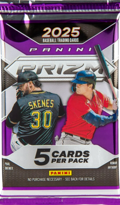 2025 Panini Prizm Baseball Blaster Pack (5 Cards)