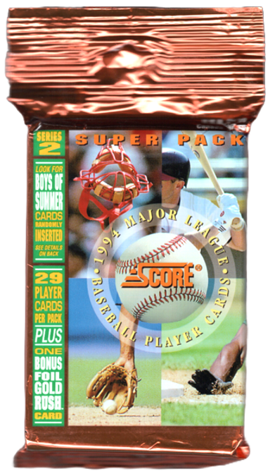 1994 Score Series 2 Baseball Super Pack (30 Cards)