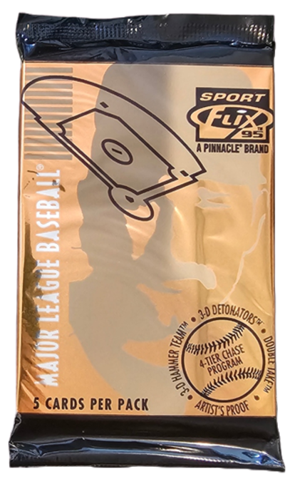 1995 SportFlix Baseball Pack (5 Cards)