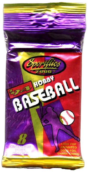 1994 SportFlix 2000 Baseball Pack (8 Cards)