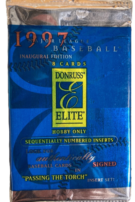 1997 Donruss Elite Baseball Hobby Pack (8 Cards)