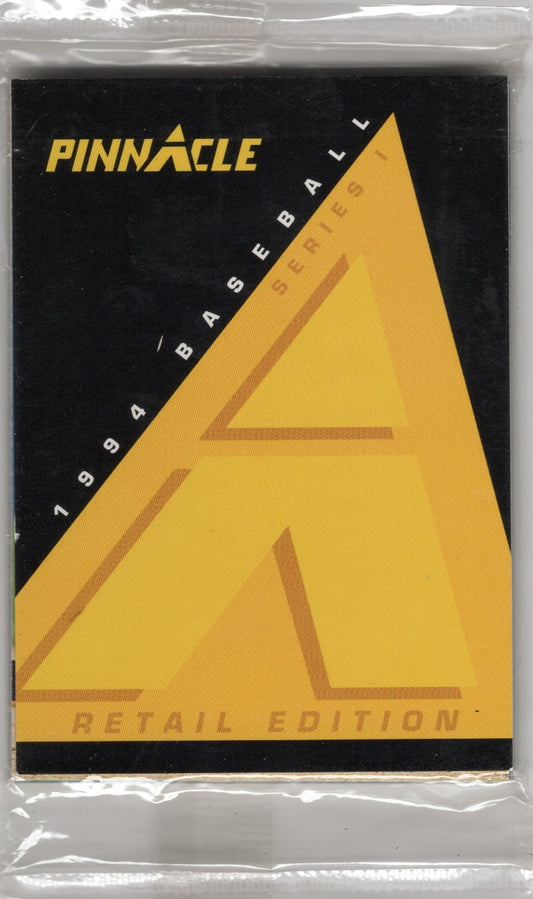 1994 Pinnacle Series 1 Baseball Retail Edition Sample Pack (Promo)
