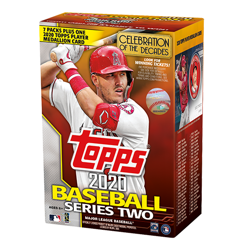 2020 Topps Series 2 Baseball Value Box (7 Packs)