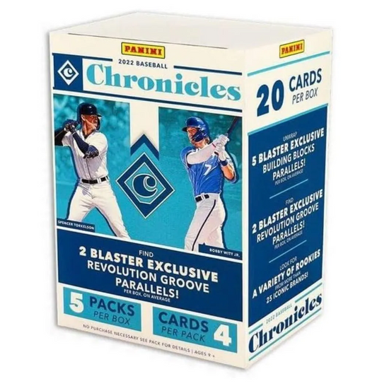 2022 Panini Chronicles Baseball Blaster Box (5 Packs)