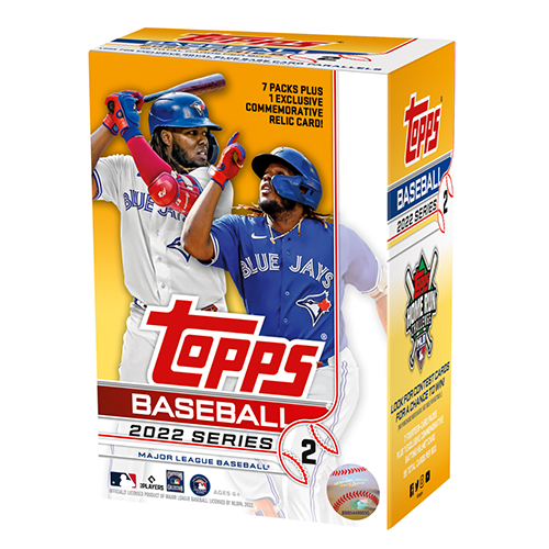 2022 Topps Series 2 Baseball Value Box (7 packs)