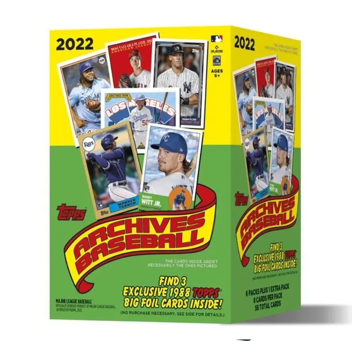 2022 Topps Archives Baseball Value Box (7 Packs)