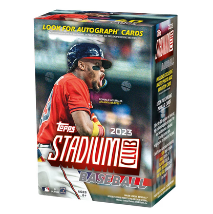 2023 Topps Stadium Club Baseball Value Box (8 Packs)