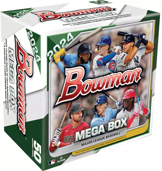 2024 Bowman Baseball Mega Box (6 Packs)