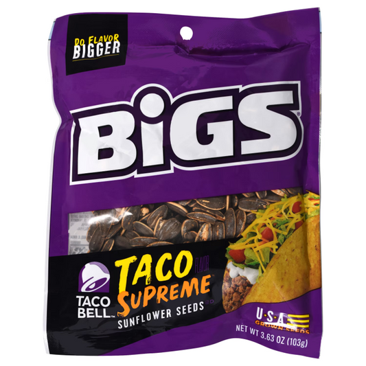 BIGS Sunflower Seeds - Taco Supreme - 3.63oz