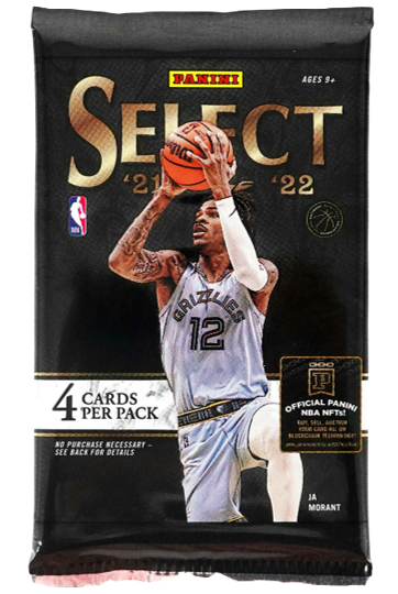 2021-22 Panini Select Basketball Blaster Pack (4 Cards)