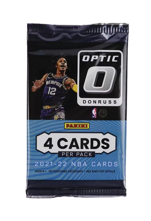 2021-22 Panini Optic Basketball ASIA TMALL Hobby Pack (4 Cards)