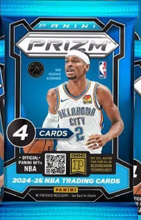2024-25 Panini Prizm Basketball Blaster Pack (4 Cards)