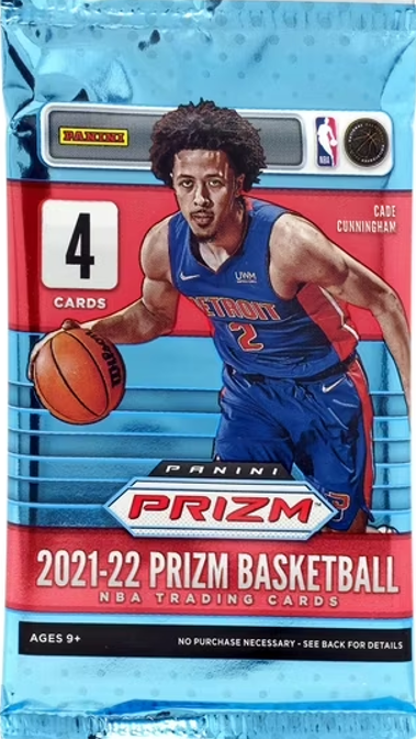 2021-22 Panini Prizm Basketball Blaster Pack (4 Cards)