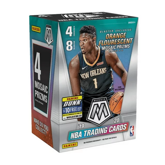 2019-20 Panini Mosaic Basketball Blaster Box (8 Packs)