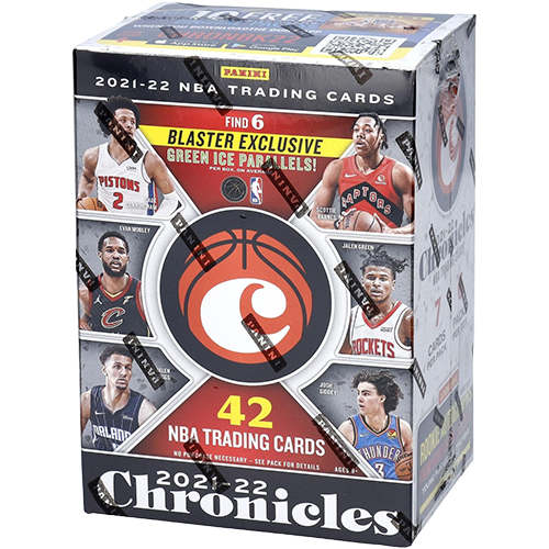 2021-22 Panini Chronicles Basketball Blaster Box (6 Packs)