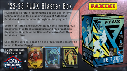 2022-23 Panini FLUX Basketball Blaster Box (6 Packs)