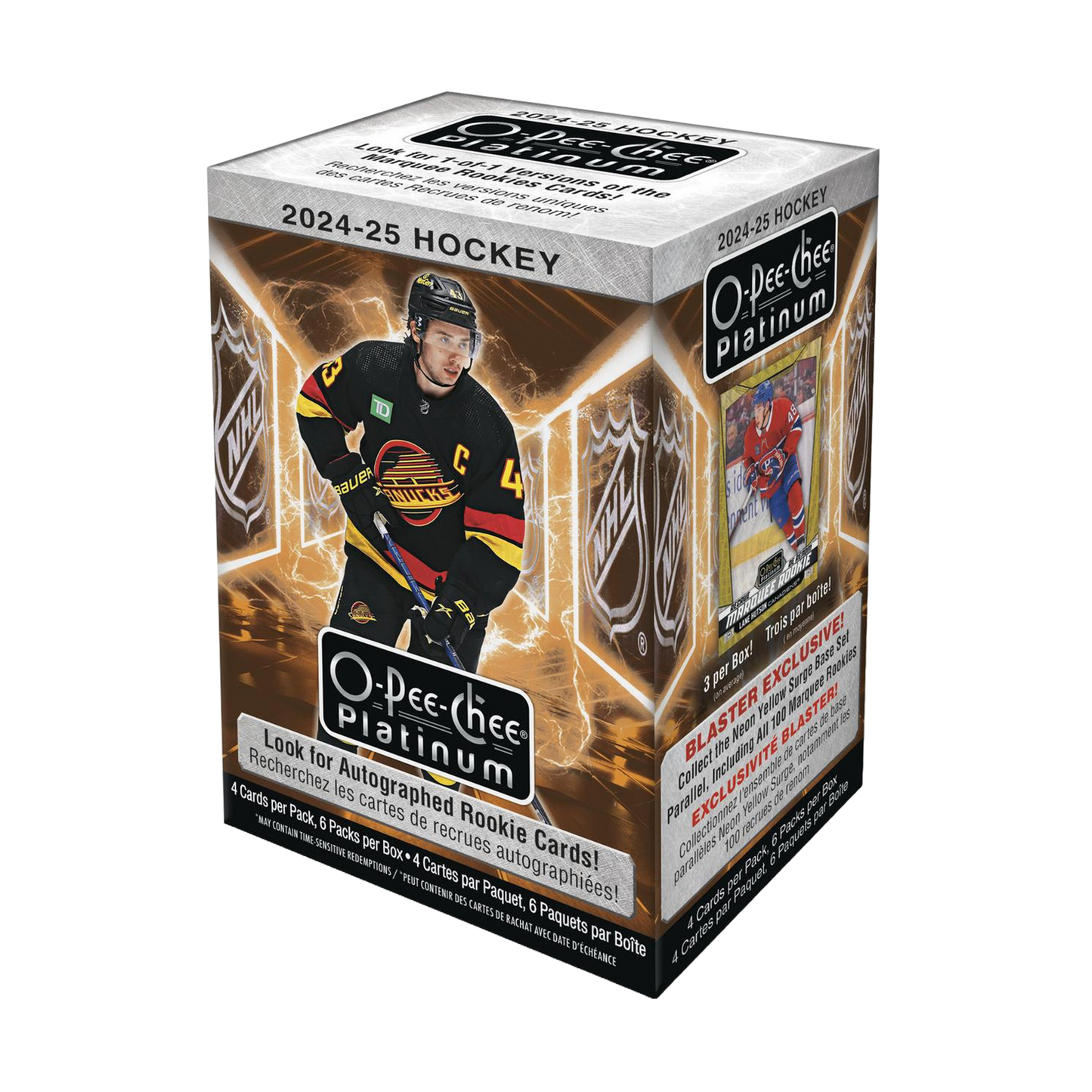2024-25 O-Pee-Chee Platinum Hockey Blaster Box (6 Packs)