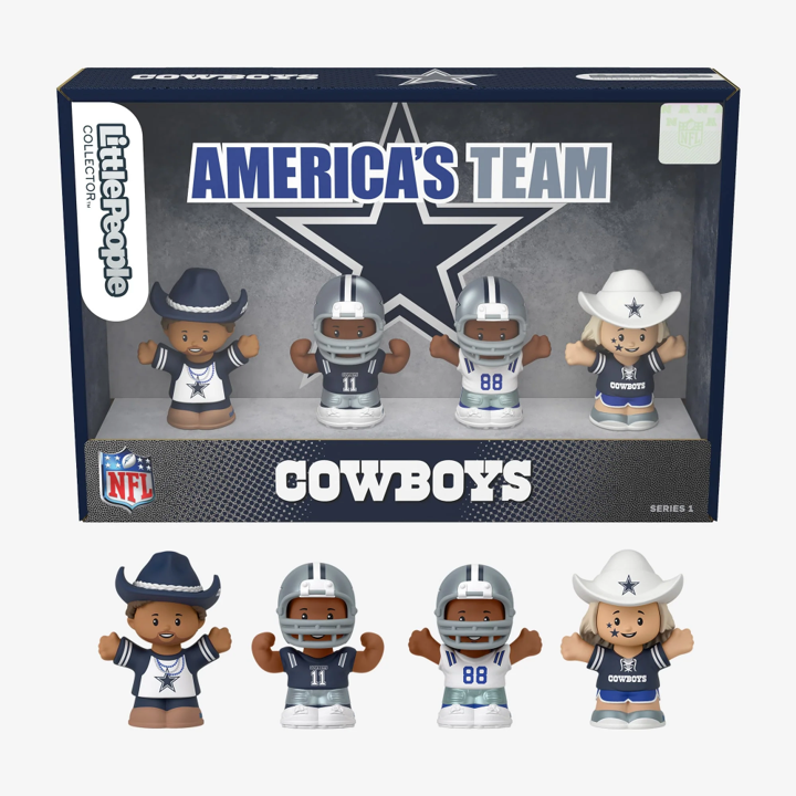Fisher-Price Little People Collector NFL Four-Piece Figure Team Set (Various Teams)