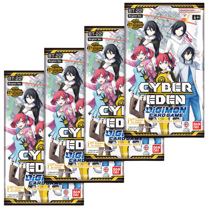 Digimon TCG: Cyber Eden (BT22) Booster Box (24 Packs)