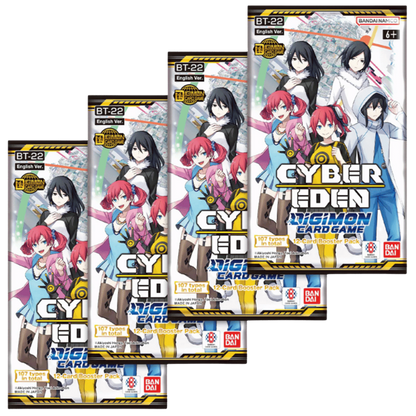 Digimon TCG: Cyber Eden (BT22) Booster Box (24 Packs)