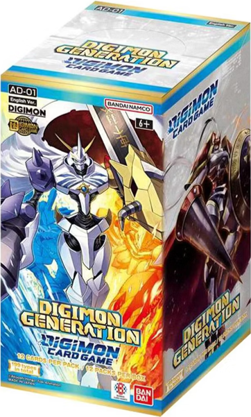 Digimon AD-01: Digimon Generations Booster Box (12 Packs)