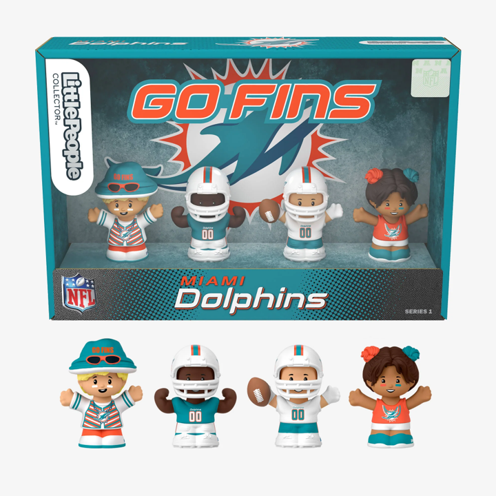 Fisher-Price Little People Collector NFL Four-Piece Figure Team Set (Various Teams)