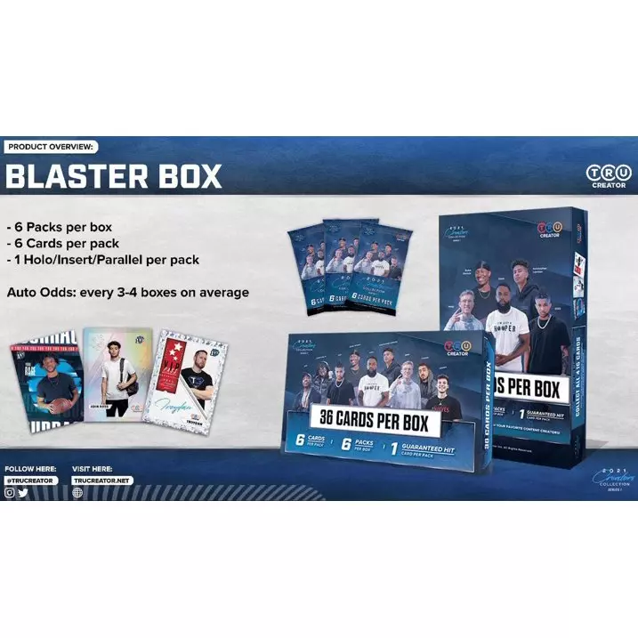 True Creator Box 2021 TRU Creator Series 1 Blaster Box Box (6 Packs) – Pack Shack