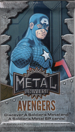 2024 UD Metal Universe Avengers Blaster Pack (6 Cards)