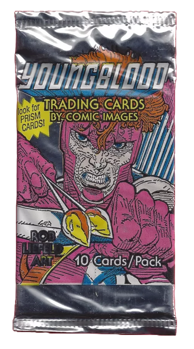 1992 Comic Images Youngblood Trading Card Pack (10 Cards)