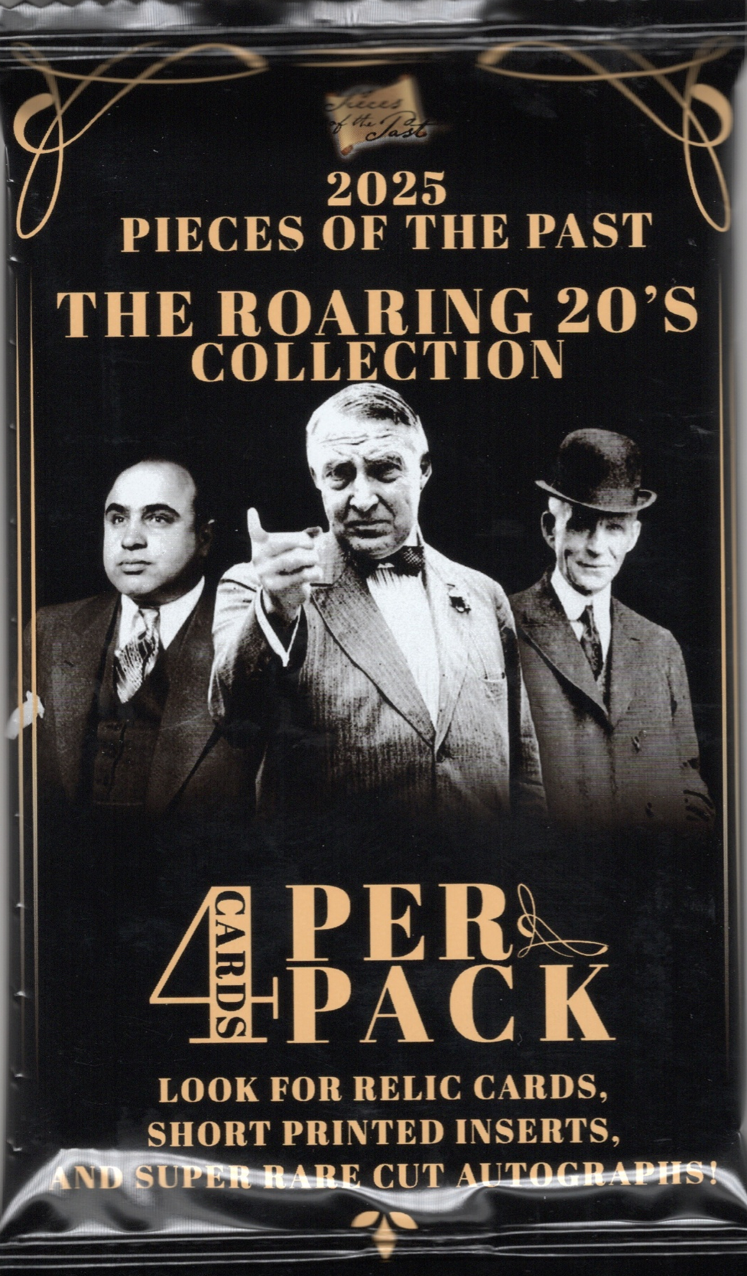 2025 Pieces of the Past Roaring 20s Hobby Pack (4 Cards)