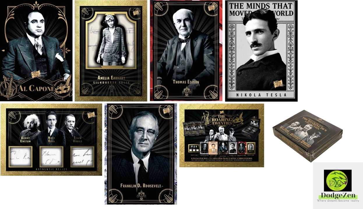 2025 Pieces of the Past Roaring 20s Hobby Pack (4 Cards)
