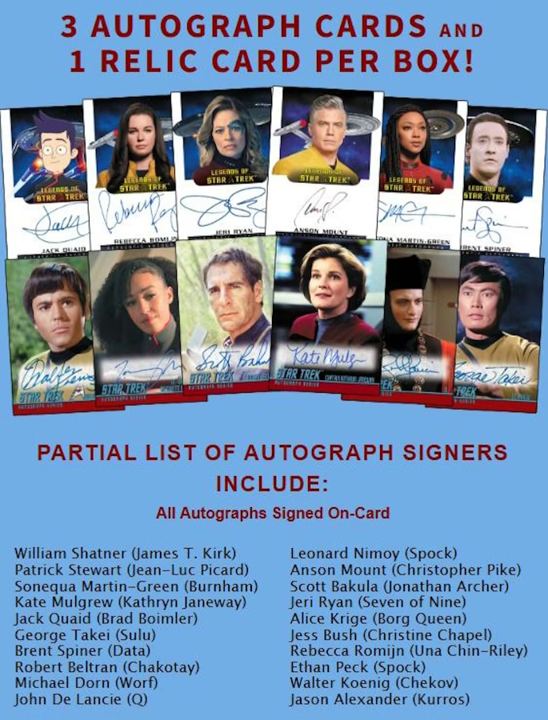 2025 Rittenhouse Star Trek: Connections Hobby Pack (5 Cards)