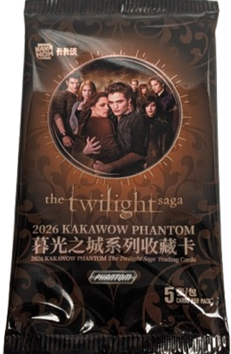 2026 Kakawow Phantom TWILIGHT SAGA Hobby Pack (5 Cards)