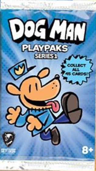 2026 Cryptozoic DOG MAN Playpaks 75 Series 1 Pack (5 Cards)