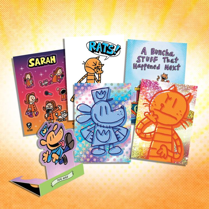 2026 Cryptozoic DOG MAN Playpaks 75 Series 1 Pack (5 Cards)