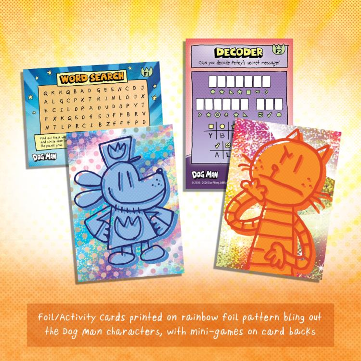 2026 Cryptozoic DOG MAN Playpaks 75 Series 1 Pack (5 Cards)