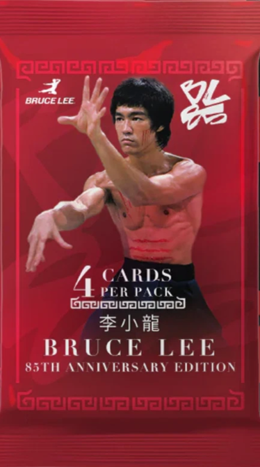 2026 Keepsake Bruce Lee 85th Anniversary Premiere Edition Hobby Pack (4 Cards)
