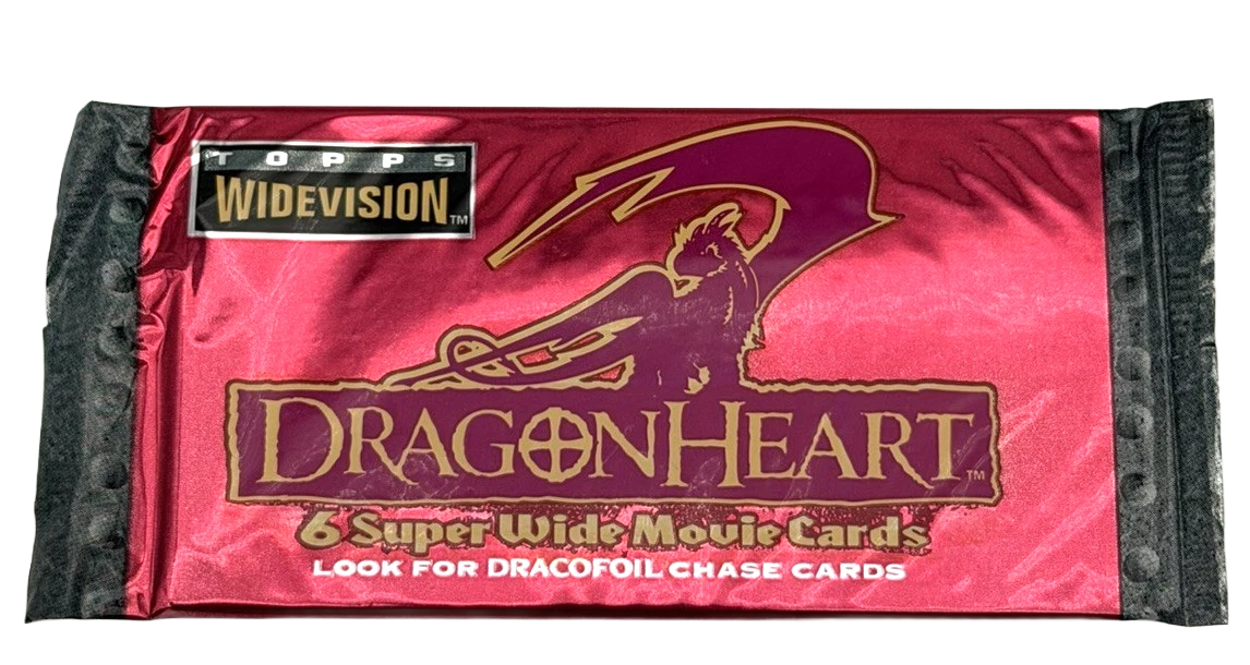 1996 Topps Widevision DragonHeart Dracofoil Chase Cards Pack (6 Cards)