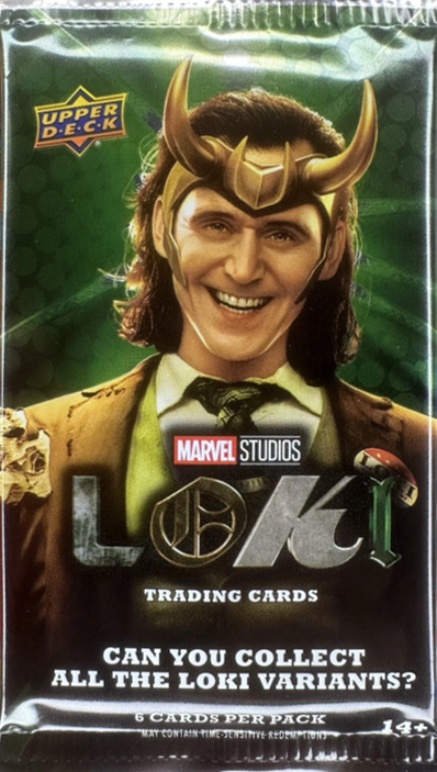2023 Upper Deck Marvel LOKI Hobby Pack (6 Cards)