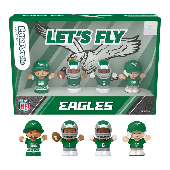 Fisher-Price Little People Collector NFL Four-Piece Figure Team Set (Various Teams)