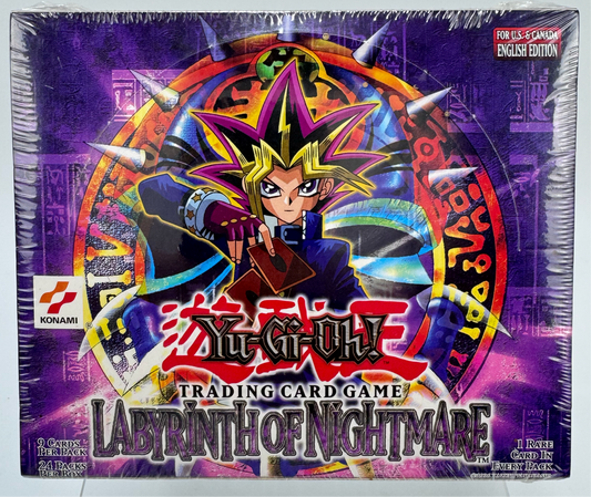 YuGiOh! Labyrinth of Nightmare ENGLISH Booster Box - 24 pack