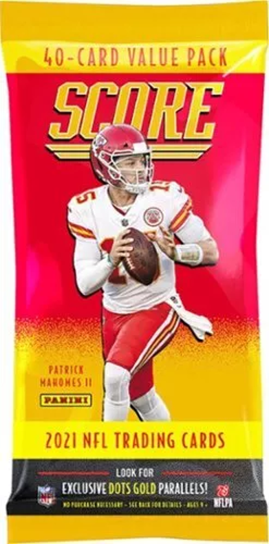 2021 Panini Score Football Value Pack (40 Cards)