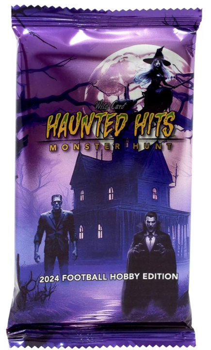 2024 Wild Card Haunted Hits: Monster Hunt Hobby Football Edition (1 Card)