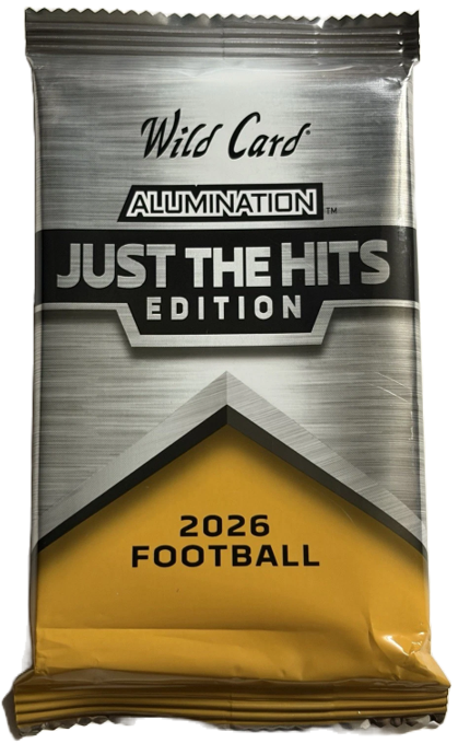 2026 Wild Card  Alumination Just the Hits Edition Football Pack (1 Card)