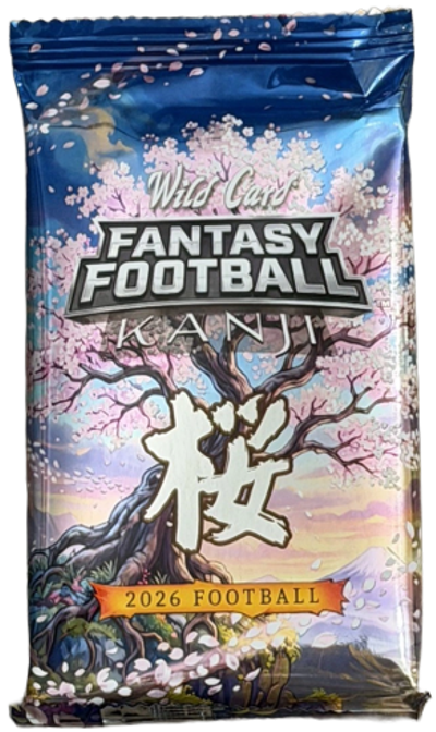 2026 Wild Card Fantasy Football MANGA Hobby Pack (1 Card)