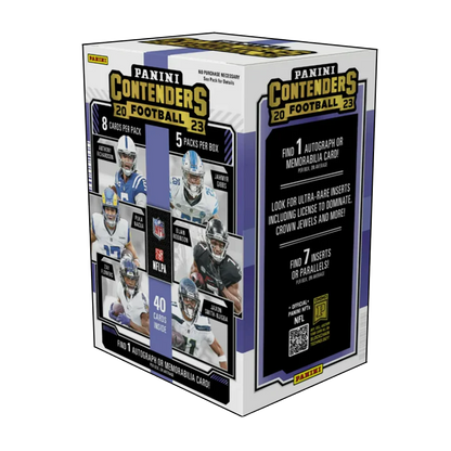 2023 Panini Contenders Football Hobby Blaster Box (5 Packs)