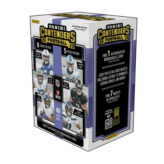 2023 Panini Contenders Football Hobby Blaster Box (5 Packs)