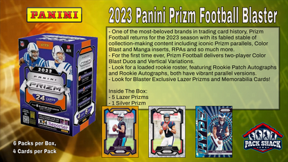 2023 Panini Prizm Football Blaster Box (6 Packs)